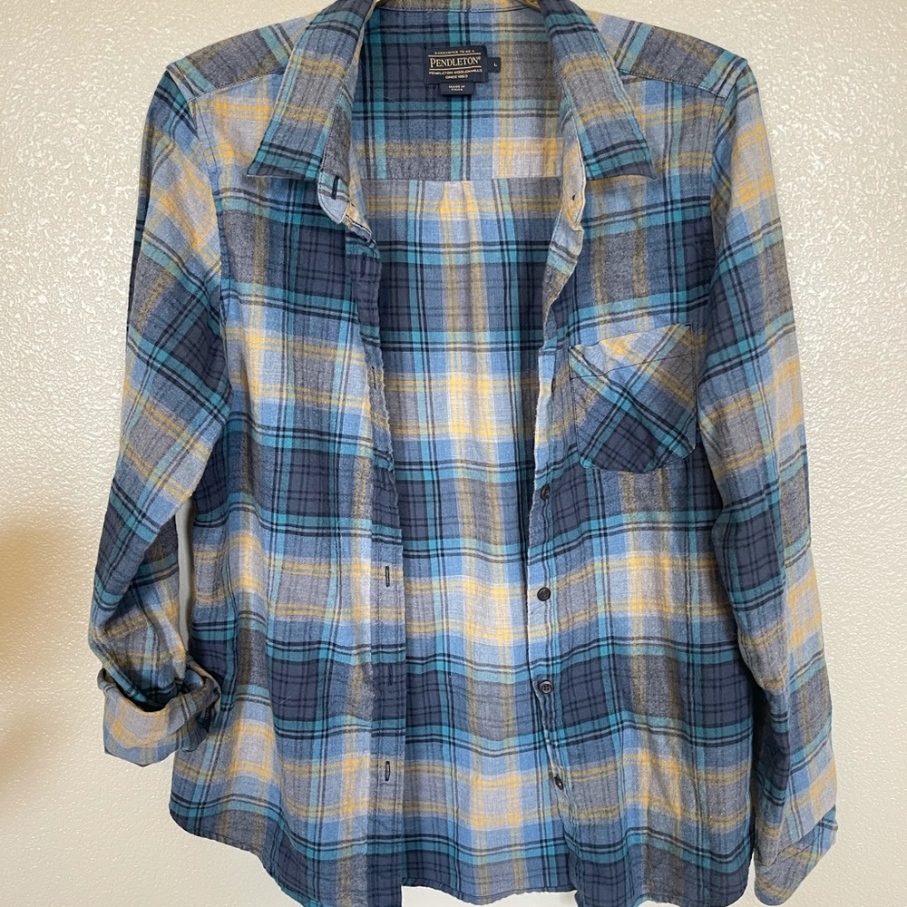 Pendleton plaid flannel